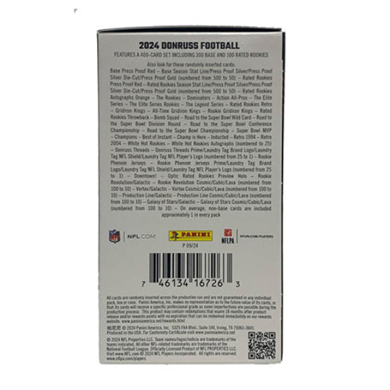 2024 Donruss Football NFL Blaster Box