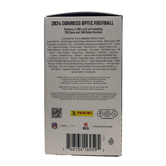 2024 Panini Donruss Optic Football Blaster Box