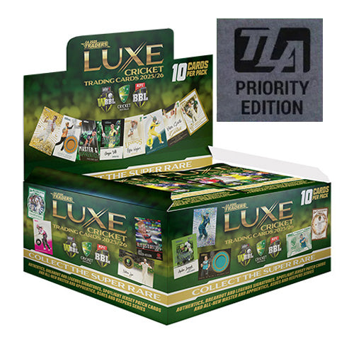 2025/26 TLA Cricket Traders Luxe Priority Booster Box