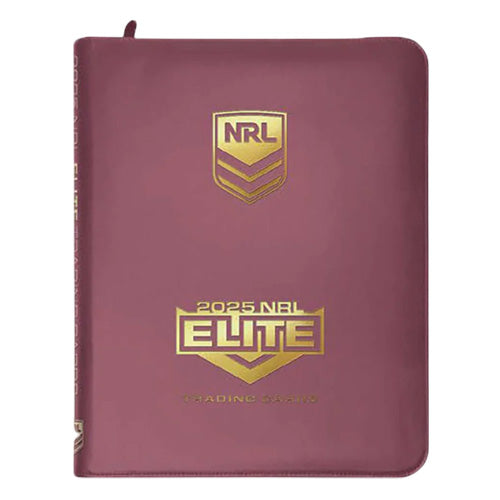 2025 NRL Elite Rugby Trading Cards 9 Pocket Album