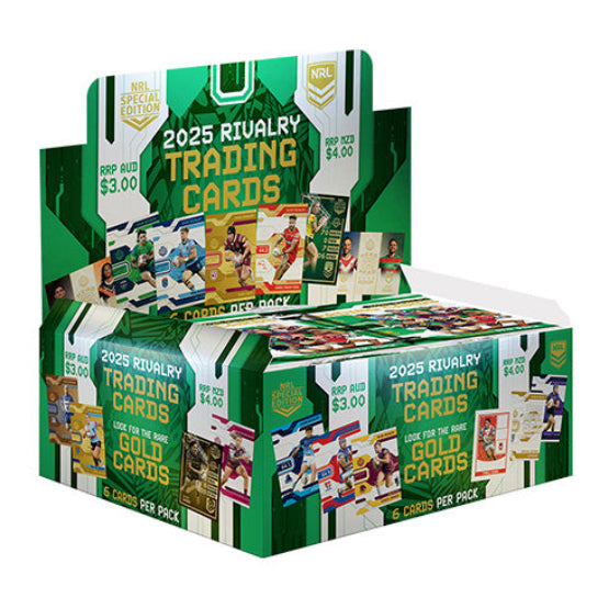 2025 NRL Rivalry Rugby Trading Cards Special  Edition Box