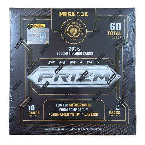 2025 Panini Prizm FIFA Club World Cup Soccer Mega Box