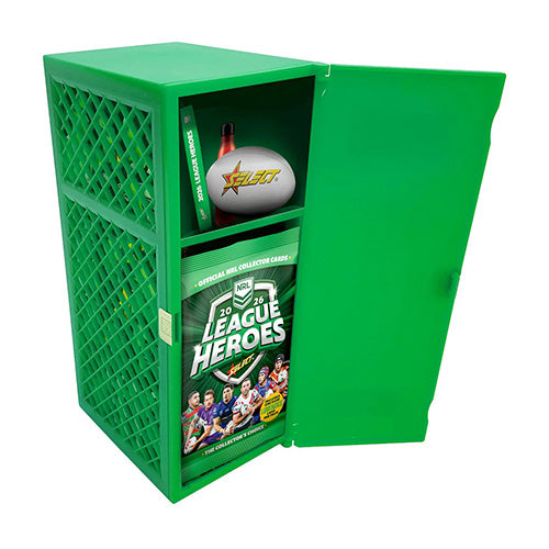 2026 NRL League Heroes Rugby Storage Locker Case (Contains Exclusive Cards Pack)