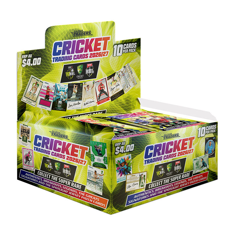 2026/27 TLA Cricket Traders Retail Booster Box