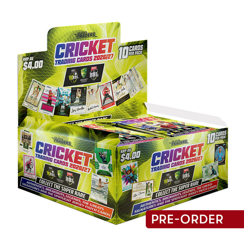 2026/27 TLA Cricket Traders Retail Booster Box