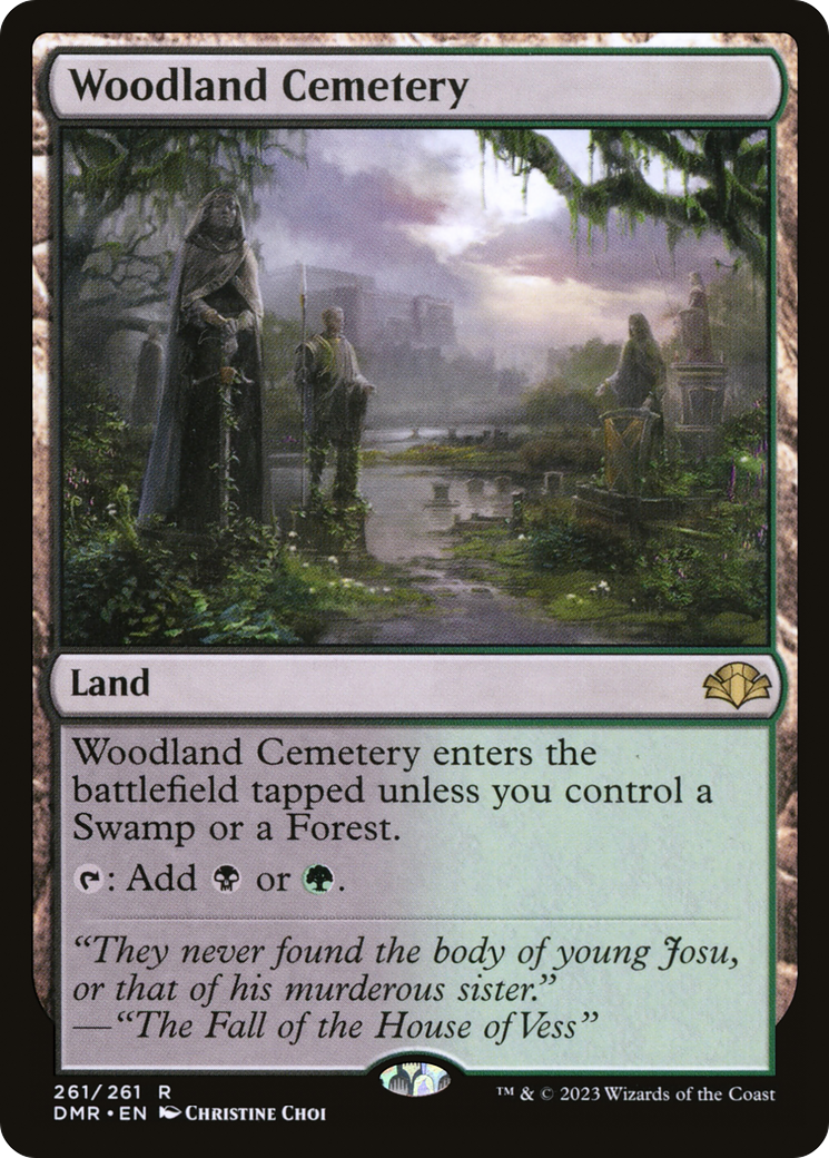 Woodland Cemetery (DMR-261) - Dominaria Remastered - Magic The Gathering