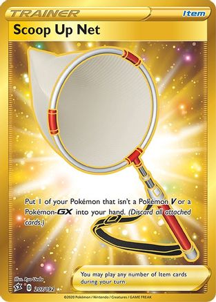 Scoop Up Net 207/192 - Pokemon Rebel Clash Holofoil