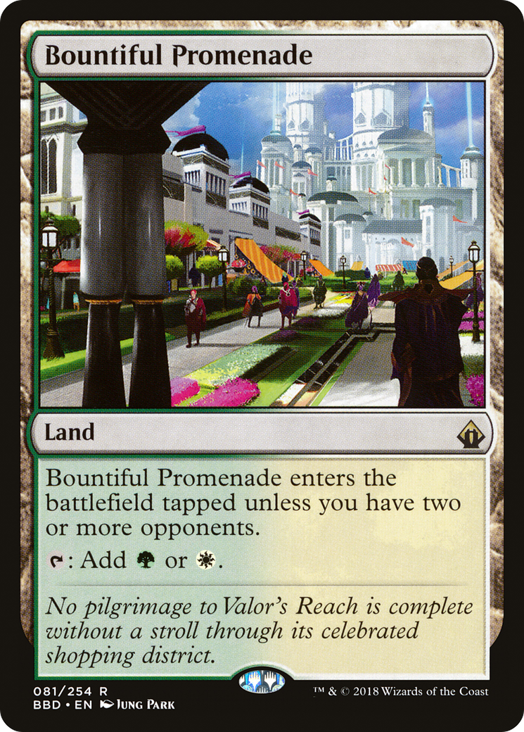 Bountiful Promenade (BBD-081) - Battlebond - Magic The Gathering