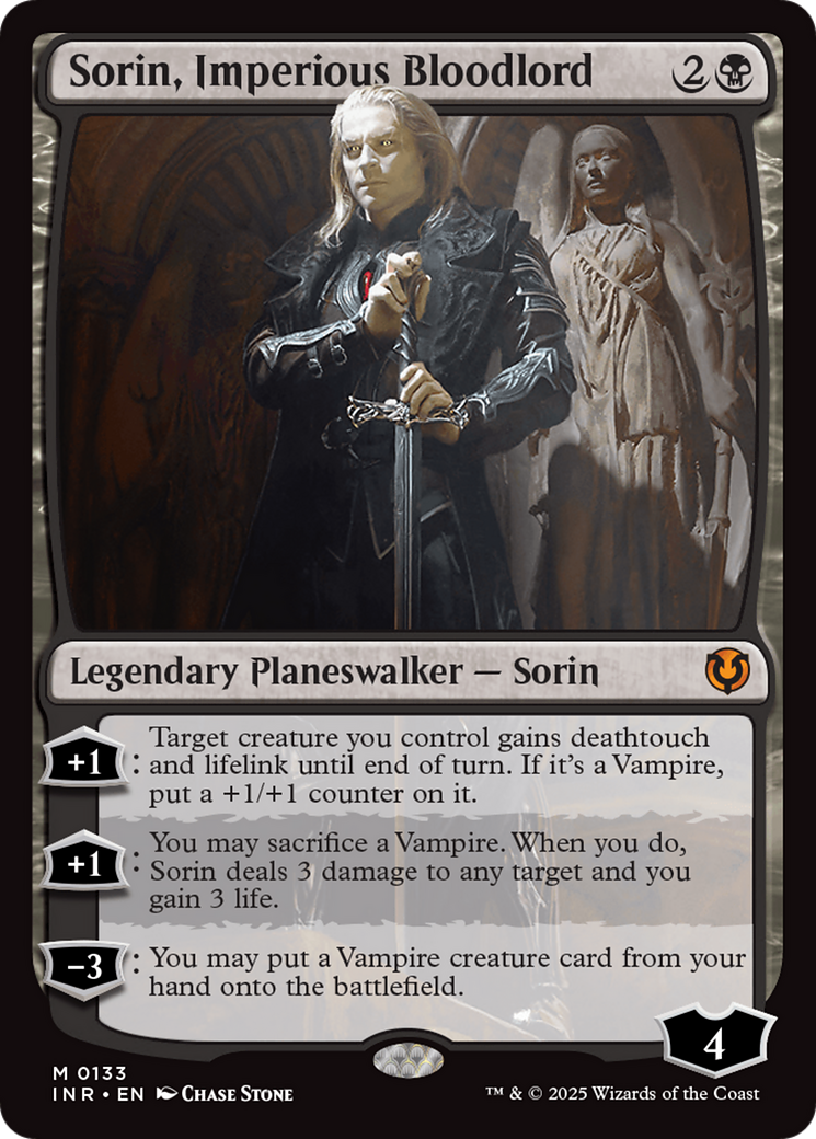 Sorin, Imperious Bloodlord (INR-133) - Innistrad Remastered - Magic The Gathering