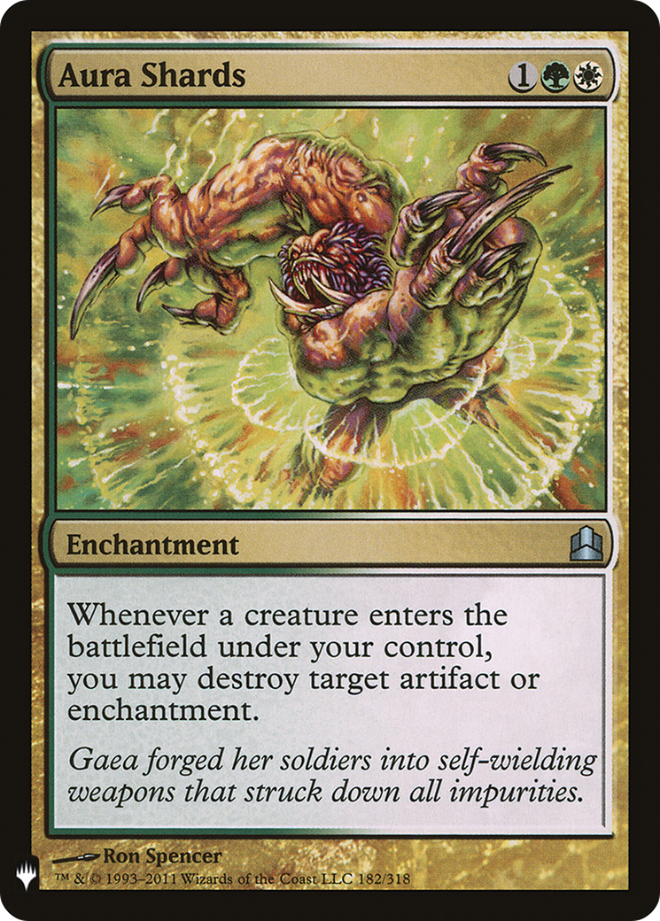 Aura Shards (CMD) (LIST-CMD-182) - The List - Magic The Gathering