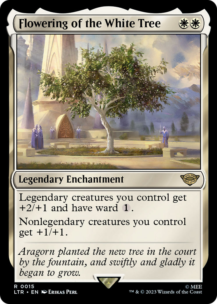 Flowering of the White Tree (LTR-015) - The Lord of the Rings: Tales of Middle-earth - Magic The Gathering