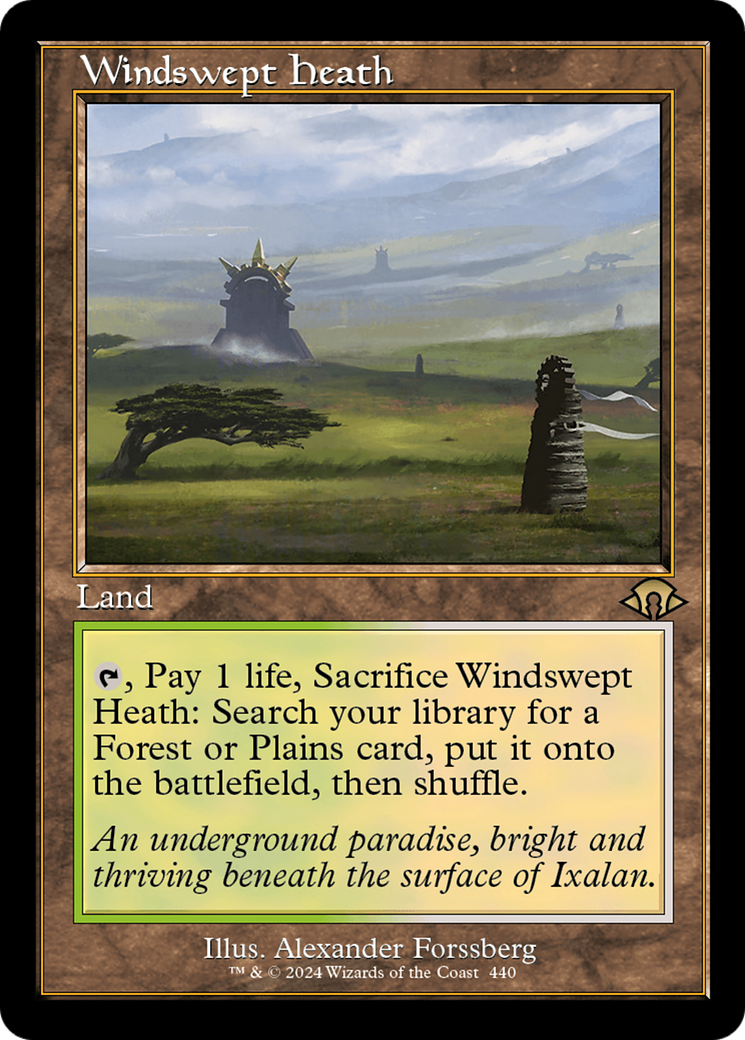 Windswept Heath (Retro Frame) (MH3-440) - Modern Horizons 3 - Magic The Gathering
