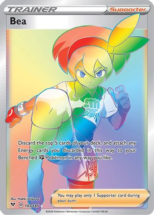 Bea 193/185 - Pokemon Vivid Voltage Holofoil