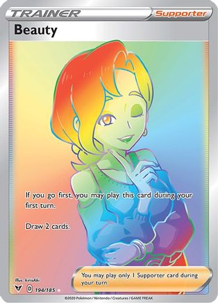 Beauty 194/185 - Pokemon Vivid Voltage Holofoil