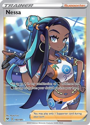 Nessa 183/185 - Pokemon Vivid Voltage Holofoil
