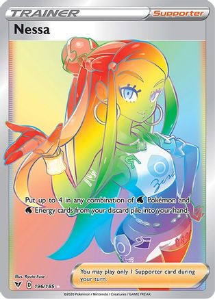 Nessa 196/185 - Pokemon Vivid Voltage Holofoil