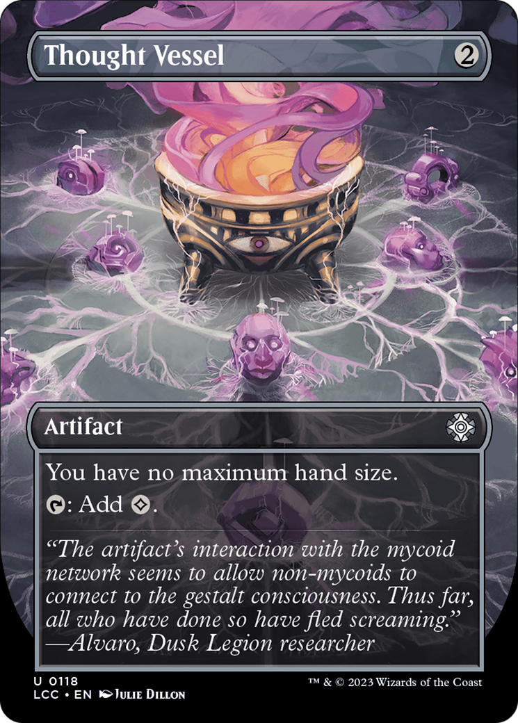 Thought Vessel (Borderless) (LCC-118) - The Lost Caverns of Ixalan Commander - Magic The Gathering