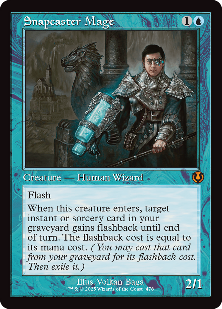 Snapcaster Mage (INR-478) - Innistrad Remastered - Magic The Gathering