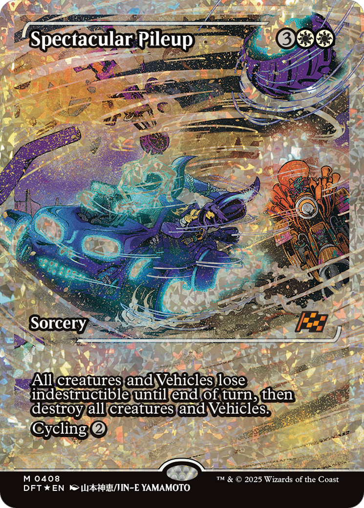 FOIL Spectacular Pileup (DFT-408) - Aetherdrift - Magic The Gathering
