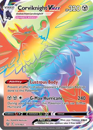 Corviknight VMAX 171/163 - Pokemon Battle Styles Holofoil