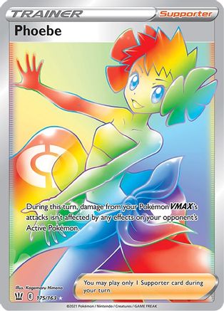 Phoebe 175/163 - Pokemon Battle Styles Holofoil
