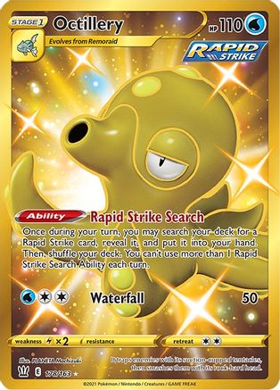 Octillery 178/163 - Pokemon Battle Styles Holofoil