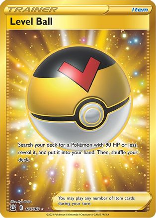 Level Ball 181/163 - Pokemon Battle Styles Holofoil