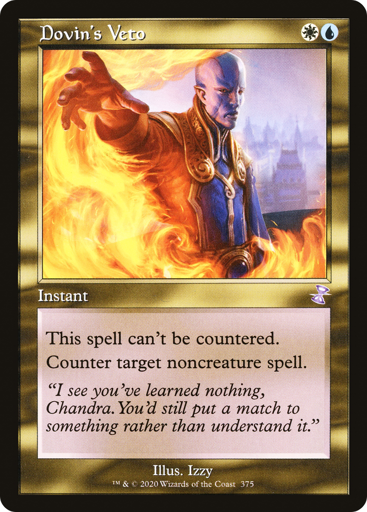Dovin's Veto (TSR-375) - Time Spiral Remastered - Magic The Gathering
