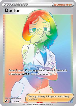 Doctor 214/198 - Pokemon Chilling Reign Holofoil