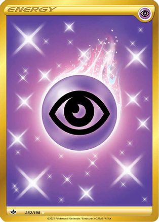 Psychic Energy 232/198 - Pokemon Chilling Reign Holofoil