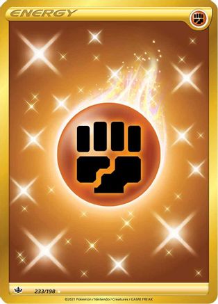 Fighting Energy 233/198 - Pokemon Chilling Reign Holofoil