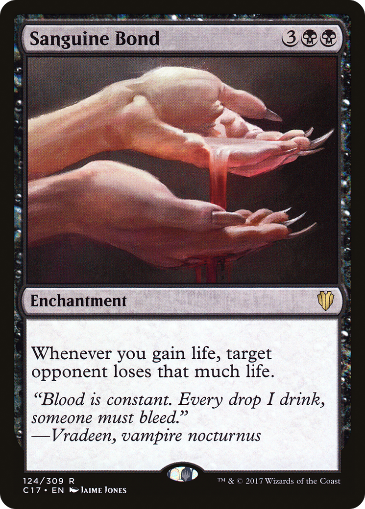 Sanguine Bond (C17-124) - Commander 2017 - Magic The Gathering