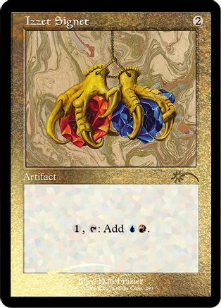FOIL Izzet Signet (Foil Etched) (SLD-293) - Secret Lair Drop Series - Magic The Gathering