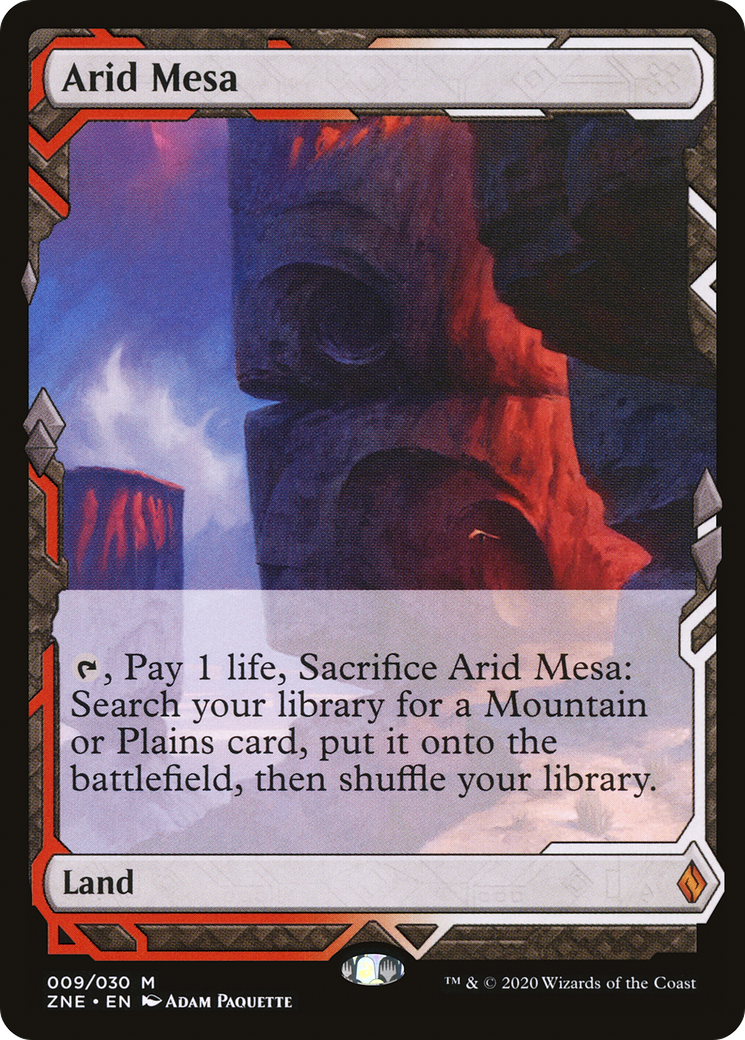 Arid Mesa (ZNE-009) - Zendikar Rising Expeditions - Magic The Gathering