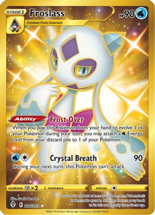 Froslass 226/203 - Pokemon Evolving Skies Holofoil