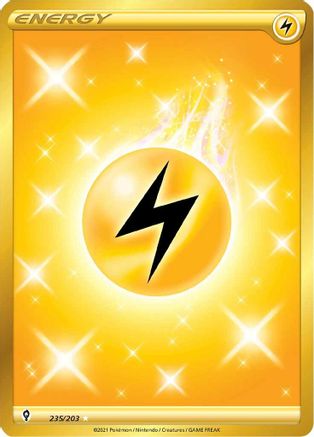 Lightning Energy 235/203 - Pokemon Evolving Skies Holofoil