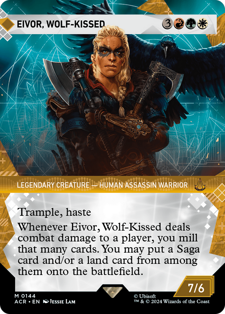Eivor, Wolf-Kissed (Showcase) (ACR-144) - Assassin's Creed - Magic The Gathering