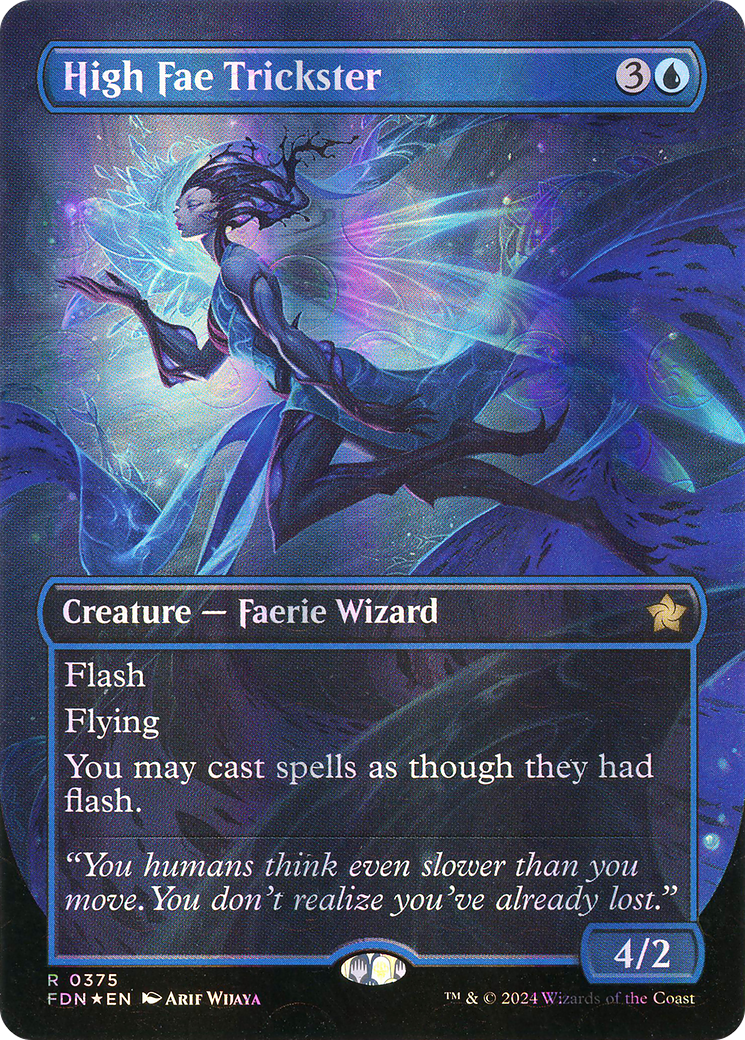 FOIL High Fae Trickster (FDN-375) - Foundations - Magic The Gathering