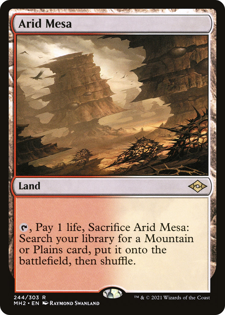 FOIL Arid Mesa (MH2-244) - Modern Horizons 2 - Magic The Gathering