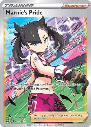 Marnie's Pride 171/172 - Pokemon Brilliant Stars Holofoil