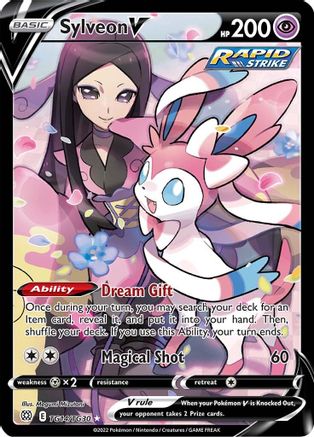 Sylveon V TG14/30 - Pokemon Brilliant Stars Trainer Gallery Holofoil
