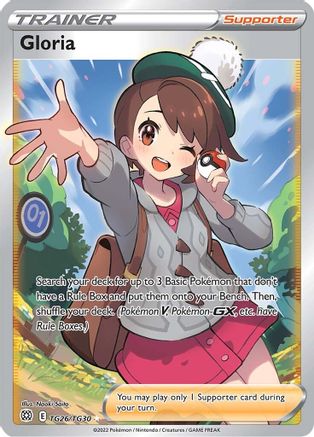 Gloria TG26/30 - Pokemon Brilliant Stars Trainer Gallery Holofoil