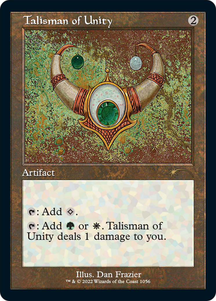 Talisman of Unity (Retro Frame) (SLD-1056) - Secret Lair Drop - Magic The Gathering