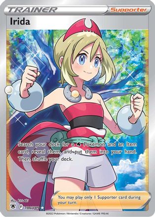 Irida 186/189 - Pokemon Astral Radiance Holofoil