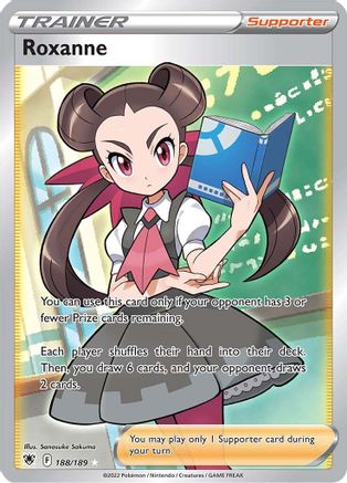 Roxanne 188/189 - Pokemon Astral Radiance Holofoil