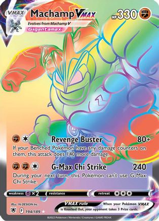 Machamp VMAX 194/189 - Pokemon Astral Radiance Holofoil