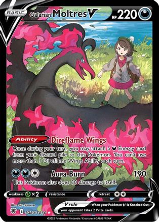 Galarian Moltres V TG20/30 - Pokemon Astral Radiance Trainer Gallery Holofoil