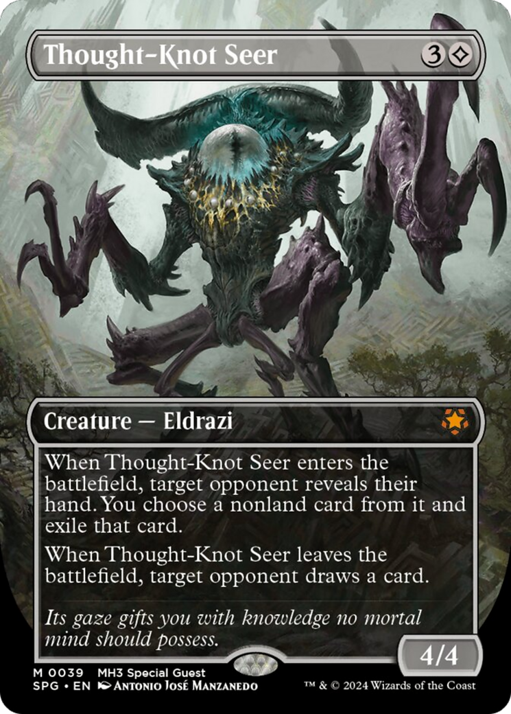 Thought-Knot Seer (Borderless) (SPG-039) - Special Guests - Magic The Gathering