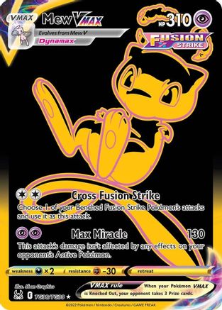 Mew VMAX TG30/30 - Pokemon Lost Origin Trainer Gallery Holofoil