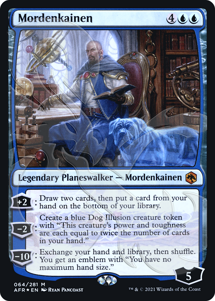 FOIL Mordenkainen (AFR&-064) - Adventures in the Forgotten Realms Promos - Magic The Gathering